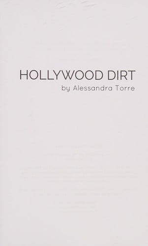 Hollywood dirt