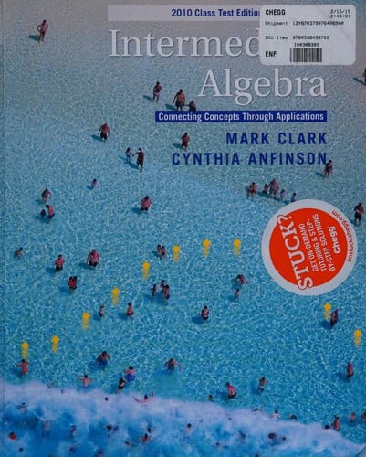 Intermediate algebra