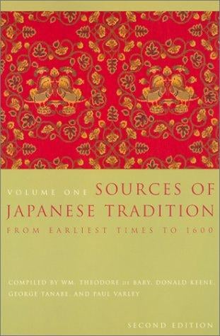 Sources of Japanese tradition