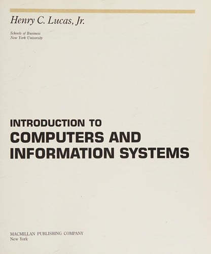 Introduction to computers and information systems