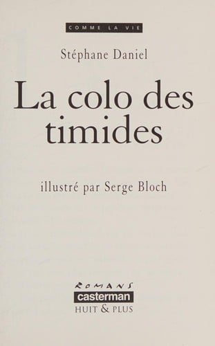 La Colo des timides