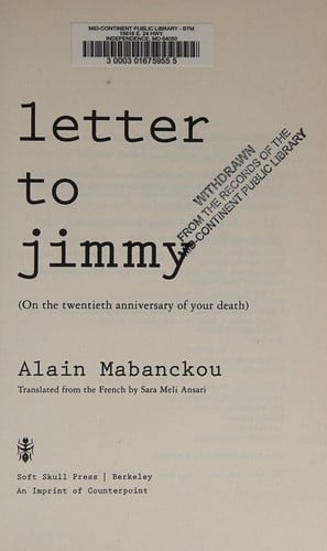 Letter to Jimmy