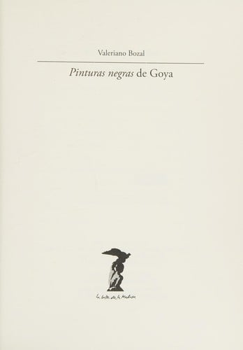 Pinturas negras de Goya