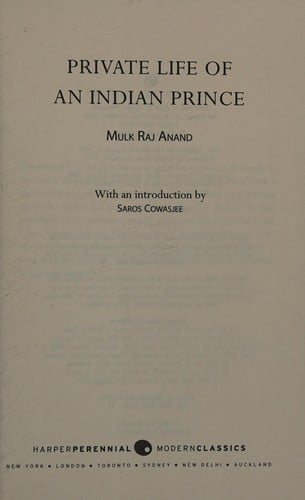 Private Life of an Indian Prince