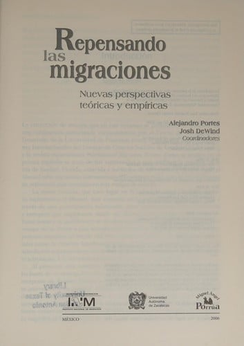 Repensando las migraciones