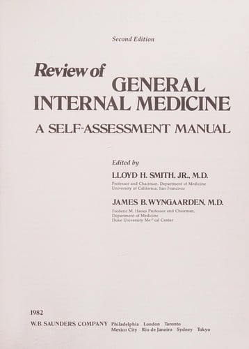 Review of general internal medicine