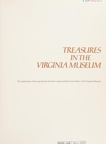 Treasures in the Virginia Museum