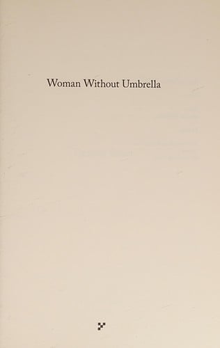 Woman without umbrella