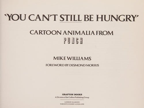 'You can't still be hungry'