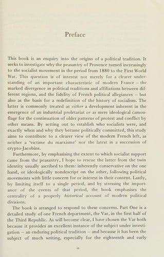 Socialism in Provence, 1871-1914