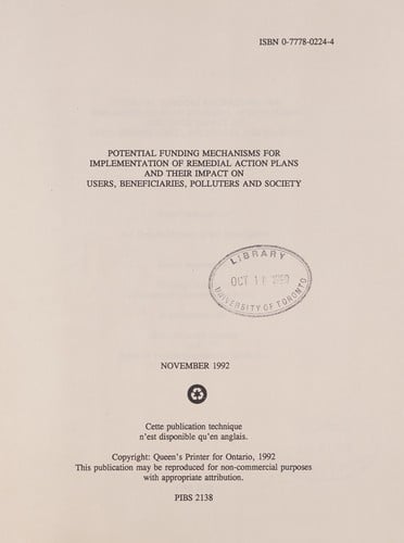 Inland lake trout management in southeastern Ontario