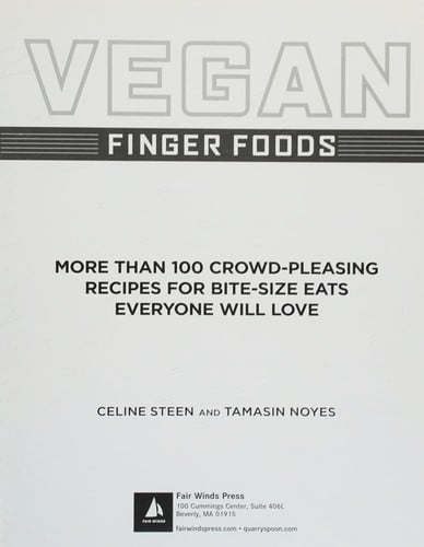 Vegan finger foods