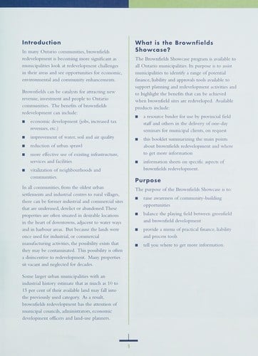 Brownfields showcase