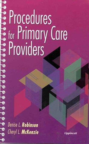Procedures for primary care providers