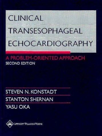 Clinical transesophageal echocardiography