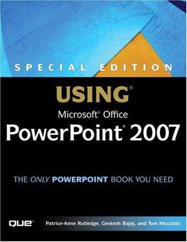 Special Edition Using Microsoft(R) Office PowerPoint 2007