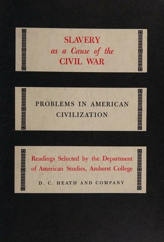 Slavery as a cause of the Civil War