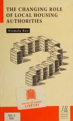 The changing role of local housing authorities
