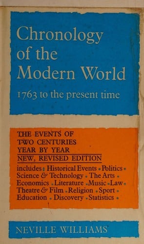 Chronology of the modern world