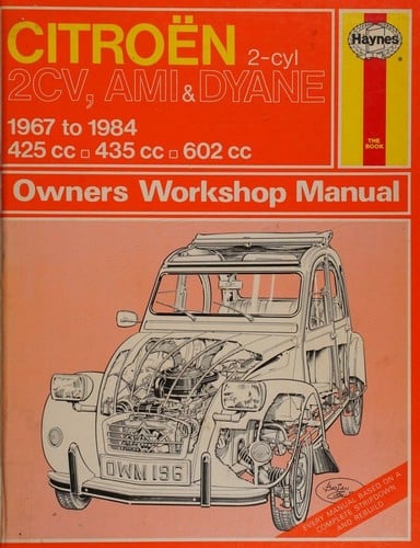 Citroën 2-cylinder owners workshop manual
