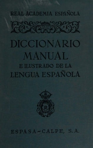 Diccionario Manual E Ilustrado De La Lengua Española