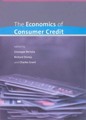The economics of consumer credit