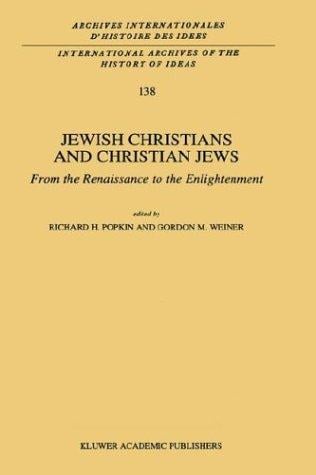 Jewish Christians and Christian Jews