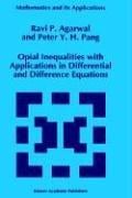 Opial inequalities with applications in differential and difference equations