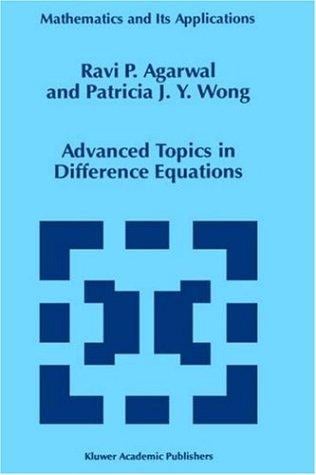 Advanced topics in difference equations