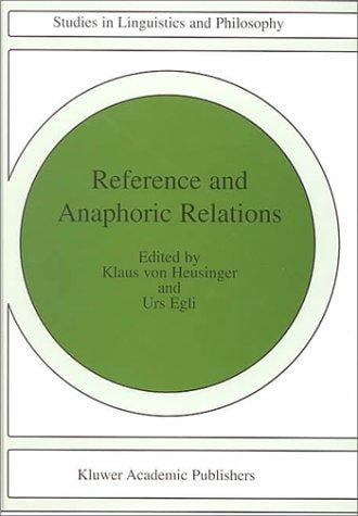 Reference and anaphoric relations