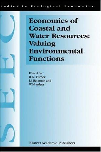 Economics of coastal and water resources