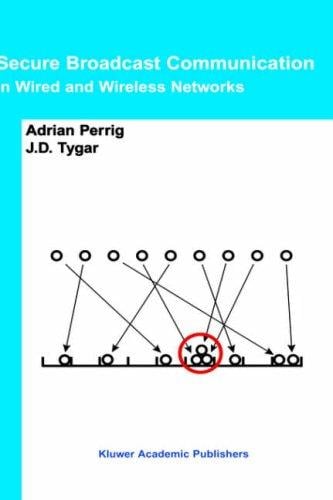 Secure broadcast communication in wired and wireless networks