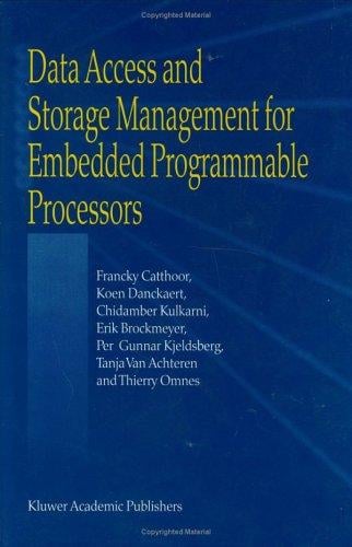 Data access and storage management for embedded programmable processors