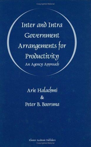 Inter and intra government arrangements for productivity