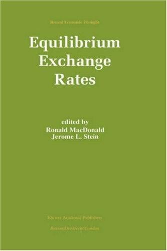 Equilibrium exchange rates