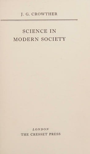 Science in Modern Society