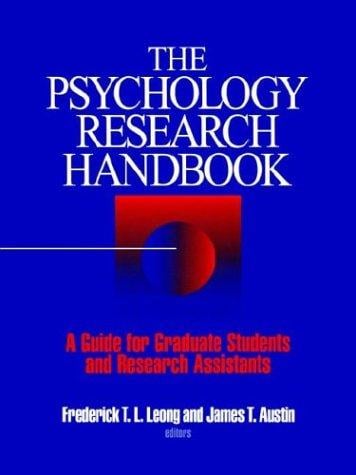 The psychology research handbook