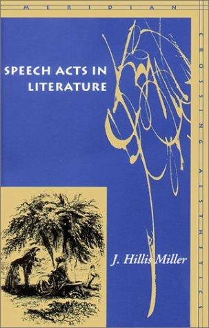 Speech Acts in Literature