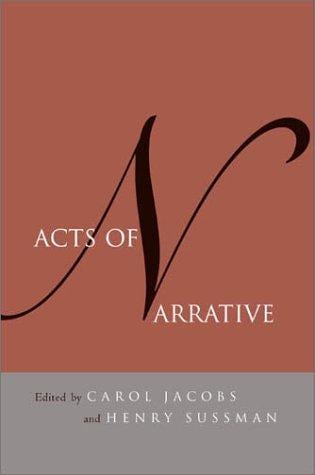 Acts of narrative