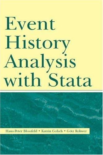 Event history analysis with Stata