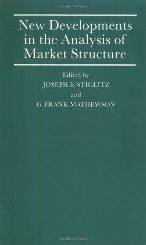 New developments in the analysis of market structure