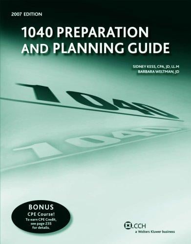 1040 Preparation and Planning Guide (2007) (Preparation and Planning)