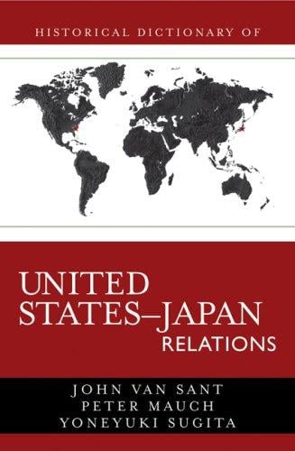 Historical dictionary of United States-Japan relations