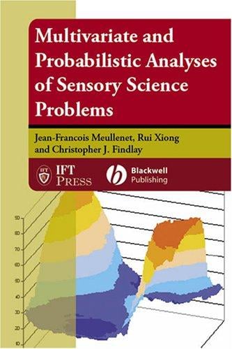 Multivariate and probabilistic analyses of sensory science problems