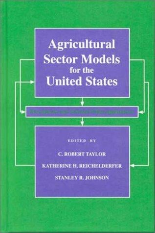 Agricultural sector models for the United States