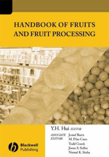 Handbook of fruits and fruit processing
