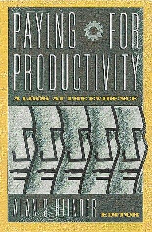 Paying for productivity