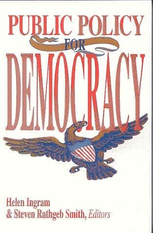 Public policy for democracy