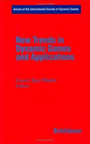 New trends in dynamic games and applications