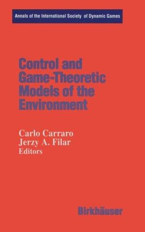 Control and game-theoretic models of the environment